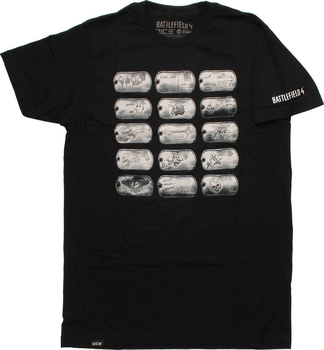 Battlefield 4 Dog Tags T-Shirt