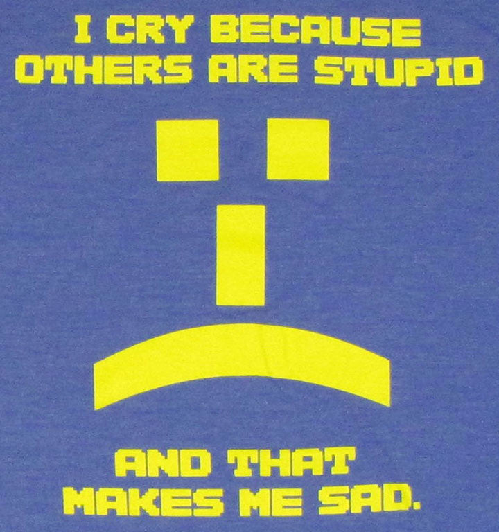 Big Bang Theory Emoticon T Shirt Sheer