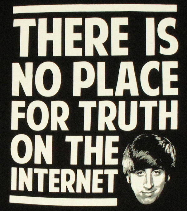 Big Bang Theory No Truth Internet T Shirt