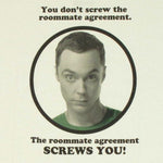 Big Bang Theory Roommate Agreement T Shirt