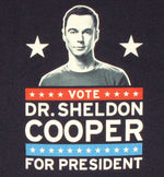 Big Bang Theory Sheldon President T Shirt