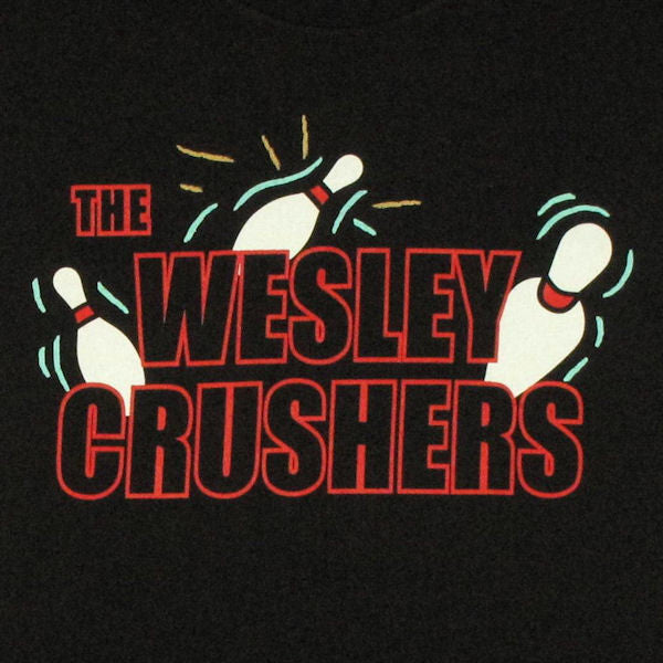 Big Bang Theory Wesley Crushers Black T Shirt