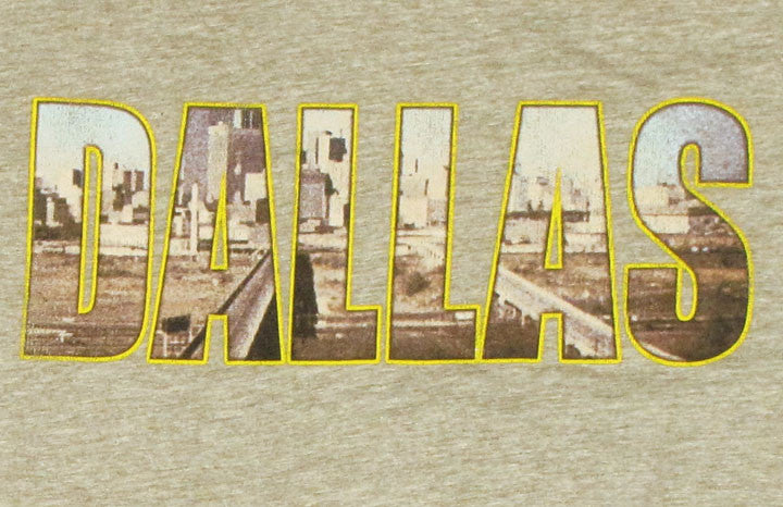 Dallas Skyline T Shirt Sheer
