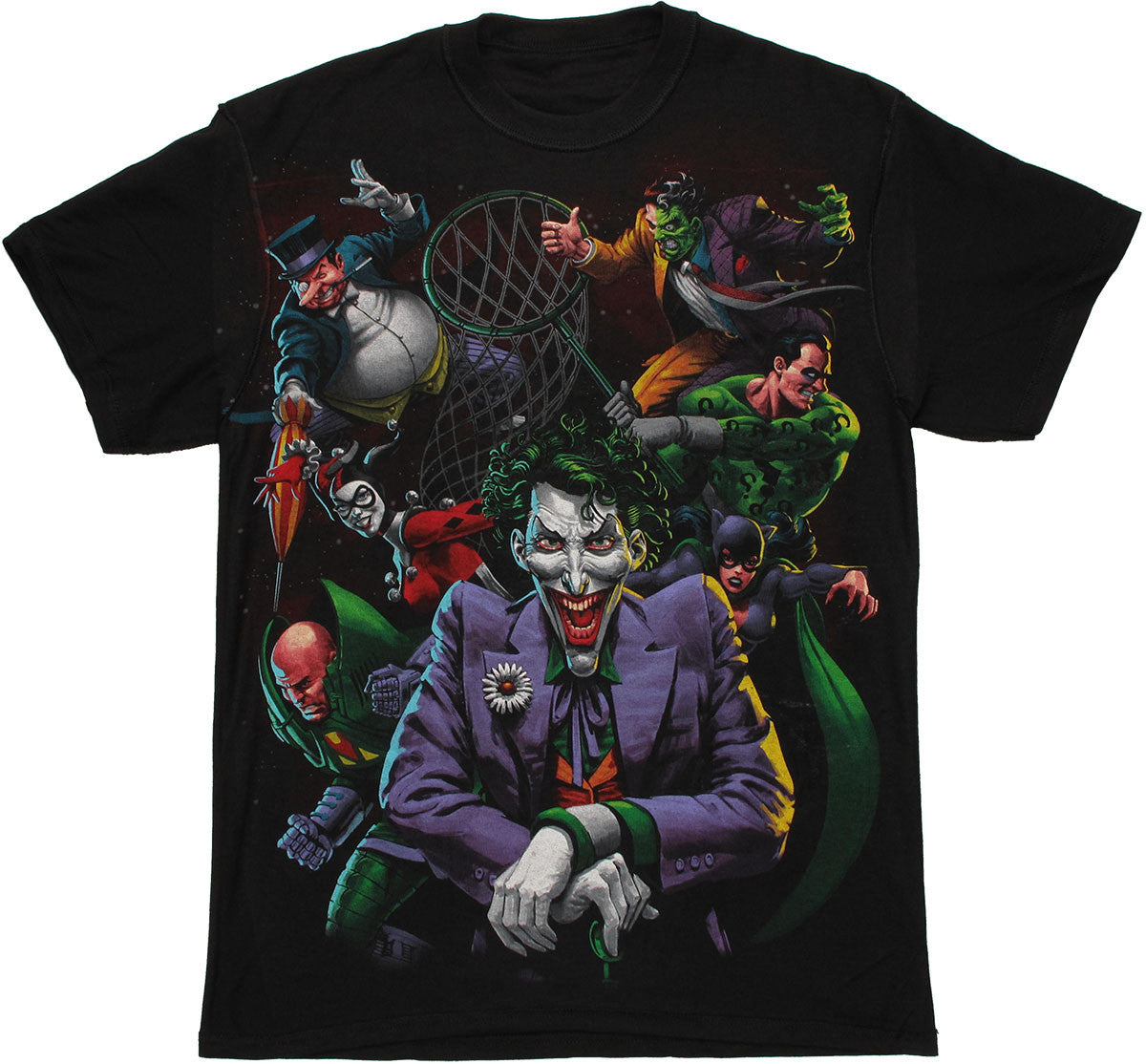 DC Comics Good Evil Reversible T Shirt