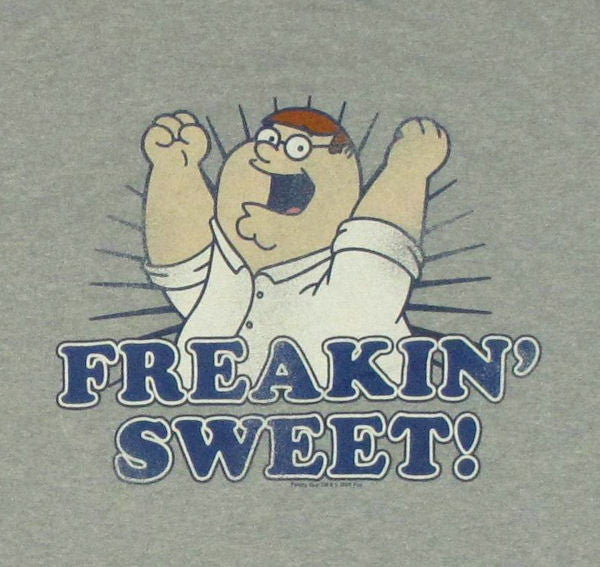 Family Guy Peter Sweet Vintage T Shirt Sheer