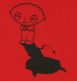 Family Guy Stewie Evil Shadow T Shirt Sheer