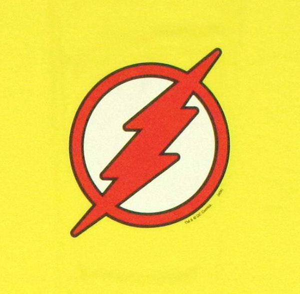 Flash Kid Flash Logo Yellow T-Shirt