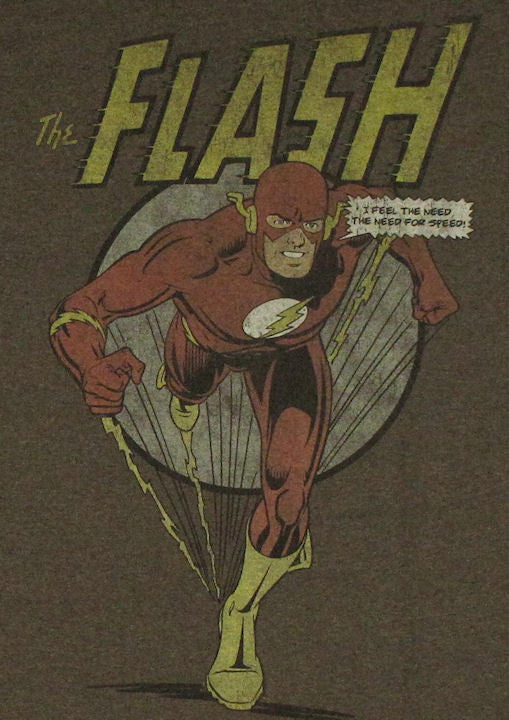Flash Need Speed T Shirt Sheer