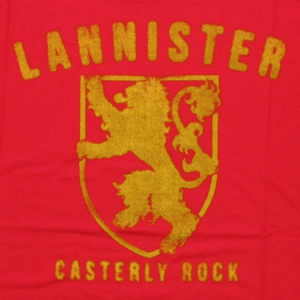 Game of Thrones Lannister Shield T Shirt Sheer