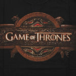 Game of Thrones Gray Name Logo T Shirt Sheer