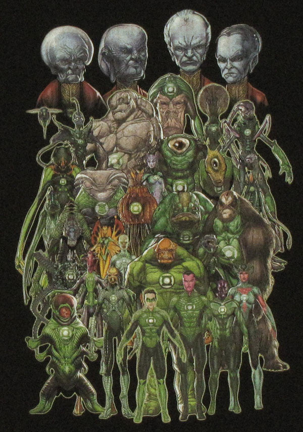 Green Lantern Movie Corps Group T Shirt
