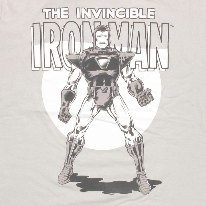 Iron Man Grayscale T Shirt Sheer