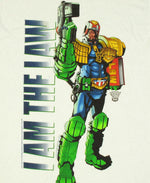 Judge Dredd I Am Law White T Shirt