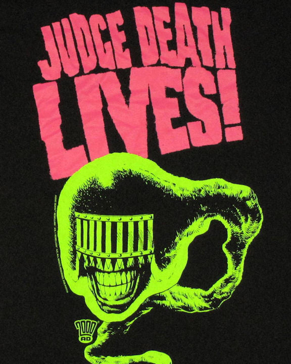 Judge Dredd Death Lives T Shirt