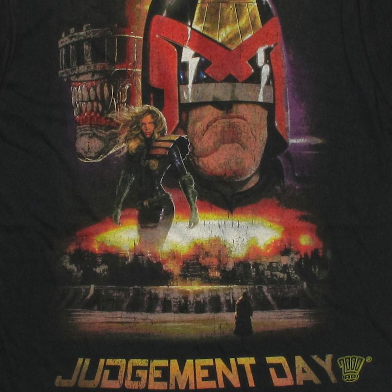 Judge Dredd Judgement Day T Shirt Sheer