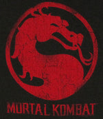 Mortal Kombat Red Logo T Shirt