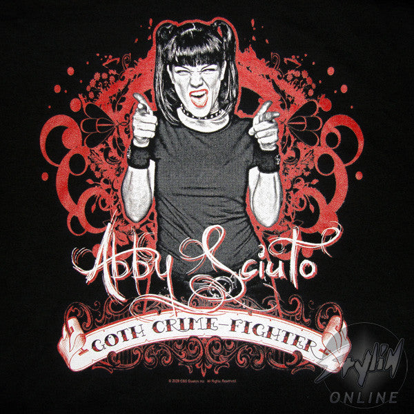 NCIS Abby Goth Crime Fighter T-Shirt