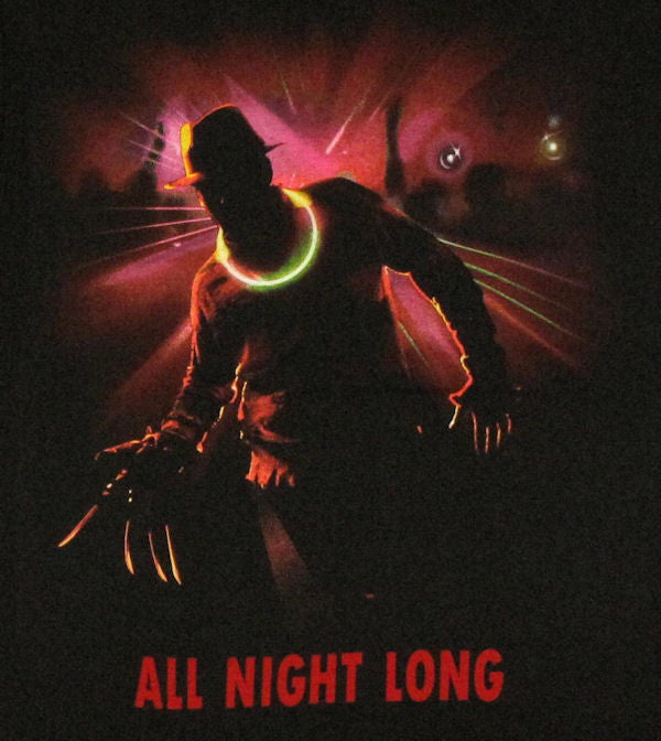 Nightmare on Elm Street All Night Long T Shirt
