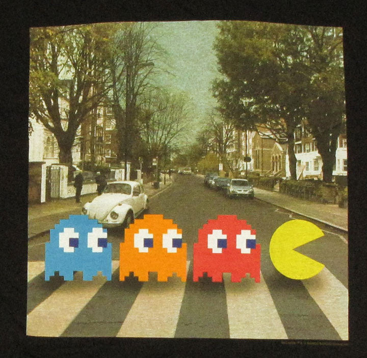 Pacman Crossing T Shirt Sheer
