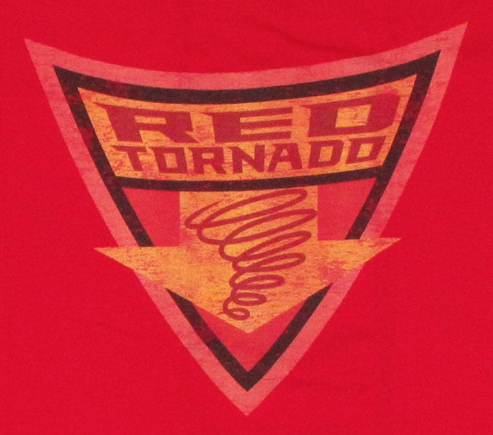 Red Tornado Shield T Shirt
