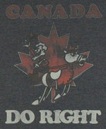 Rocky and Bullwinkle Canada T Shirt Sheer