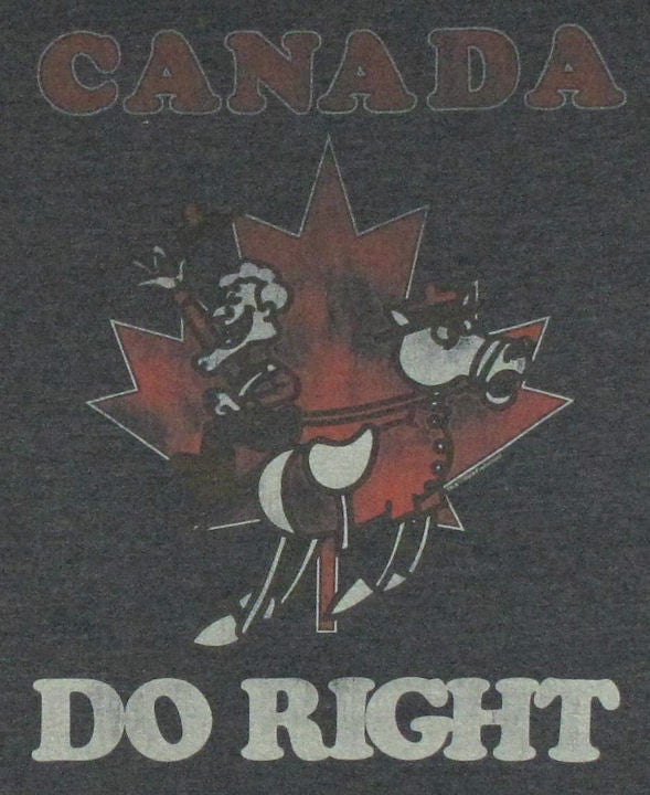 Rocky and Bullwinkle Canada T Shirt Sheer