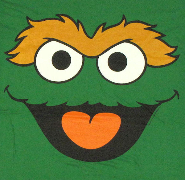 Sesame Street Oscar T Shirt Sheer