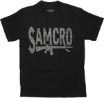 Sons of Anarchy SAMCRO Rifle Circle T Shirt