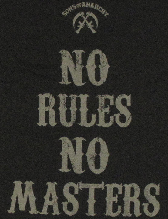 Sons of Anarchy No Rules Muscle T Shirt