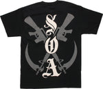 Sons of Anarchy Old English Guns T-Shirt
