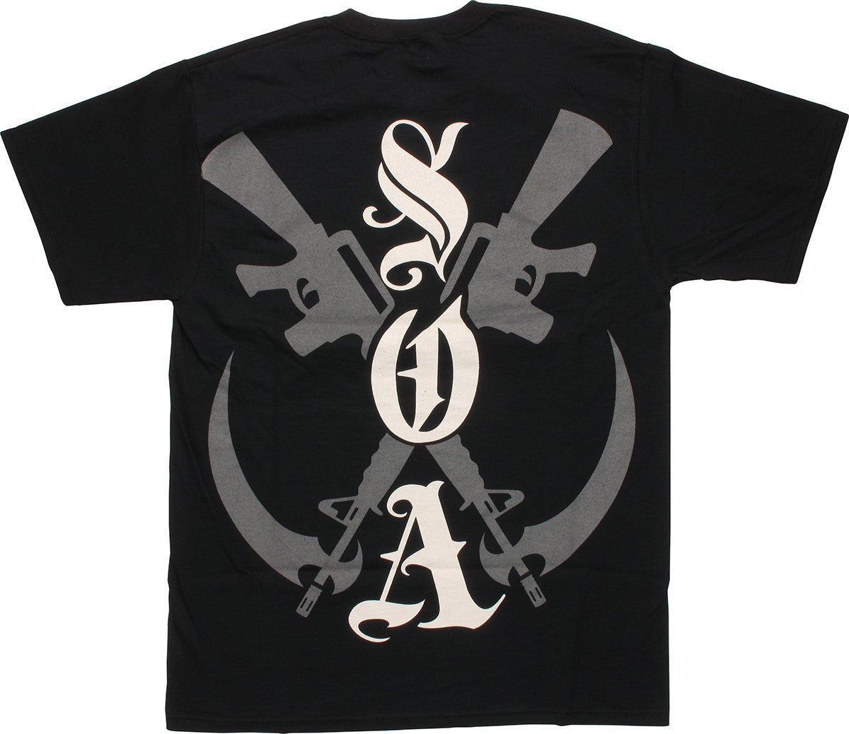 Sons of Anarchy Old English Guns T-Shirt
