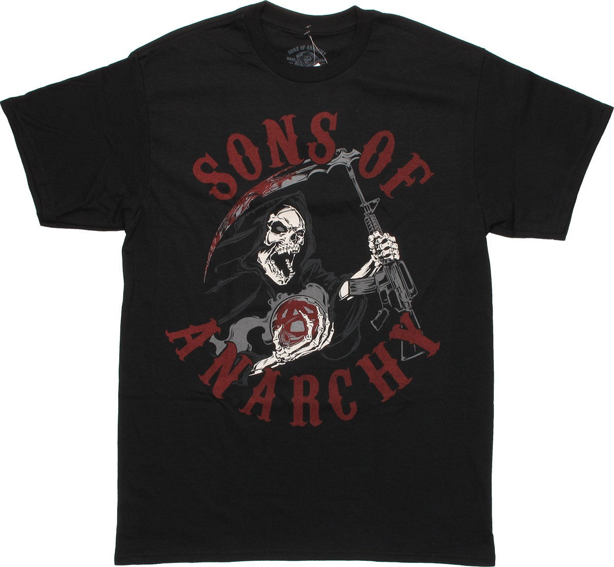 Sons of Anarchy Reaper Charge SOA T Shirt