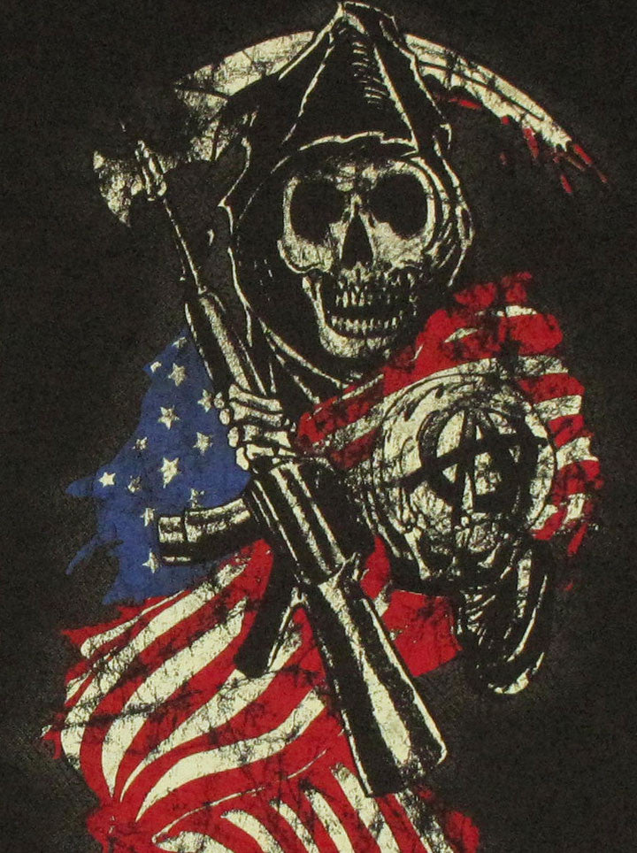 Sons of Anarchy Reaper Flag T Shirt