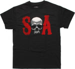 Sons of Anarchy SOA Skull Men Mayhem T Shirt
