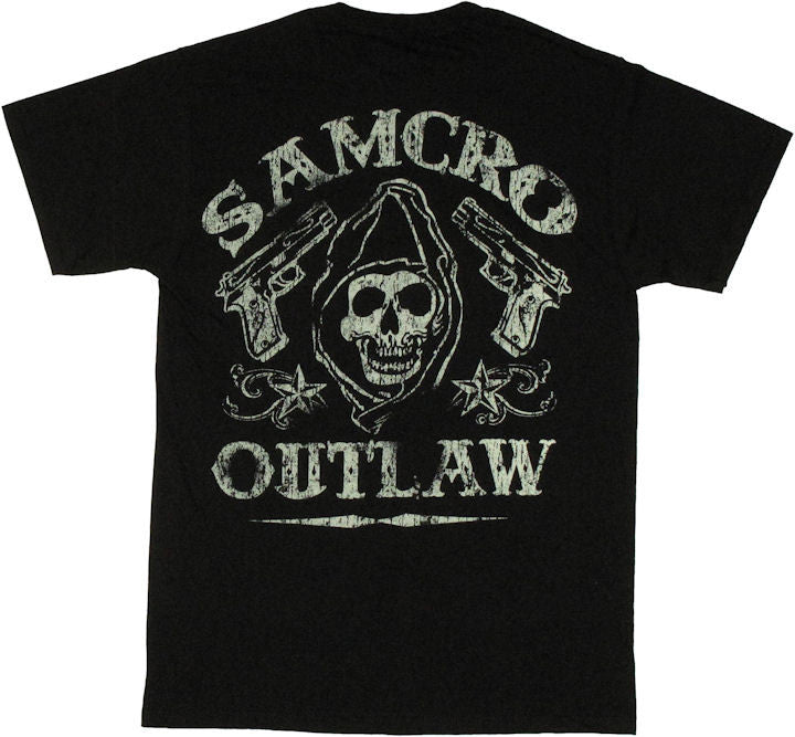 Sons of Anarchy SAMCRO Outlaw T Shirt