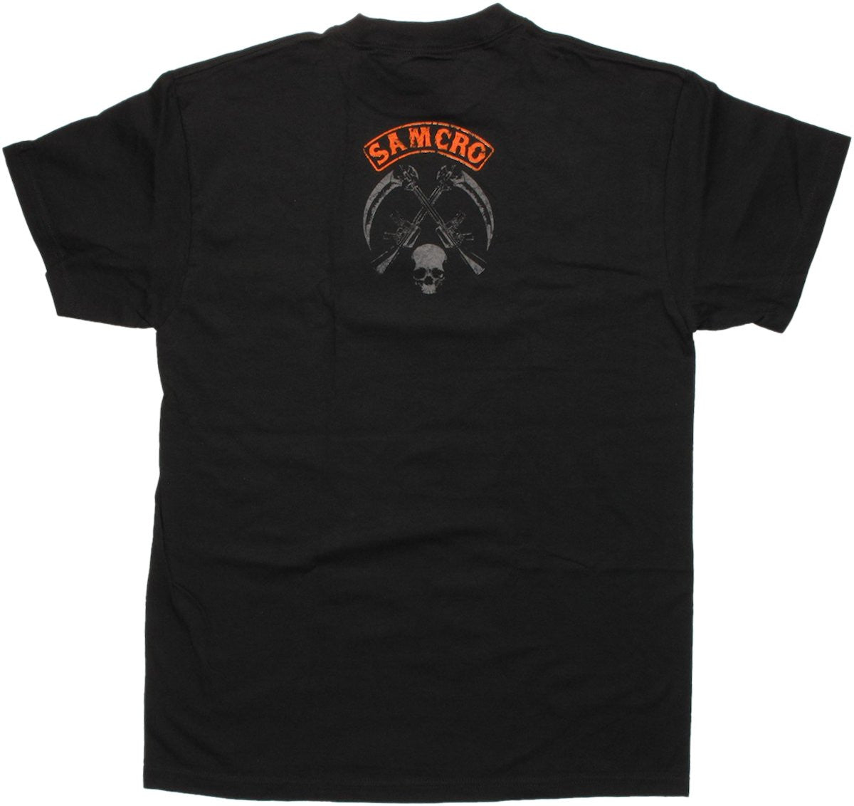 Sons of Anarchy Orange SAMCRO Rifle T Shirt