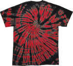 Spiderman Chrome Logo Tie Dye T Shirt