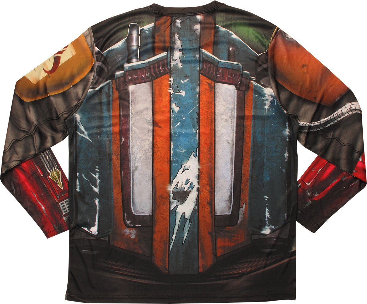 Star Wars Boba Fett Costume Long Sleeve T-Shirt