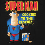 Superman Aardman Cookies T Shirt Sheer