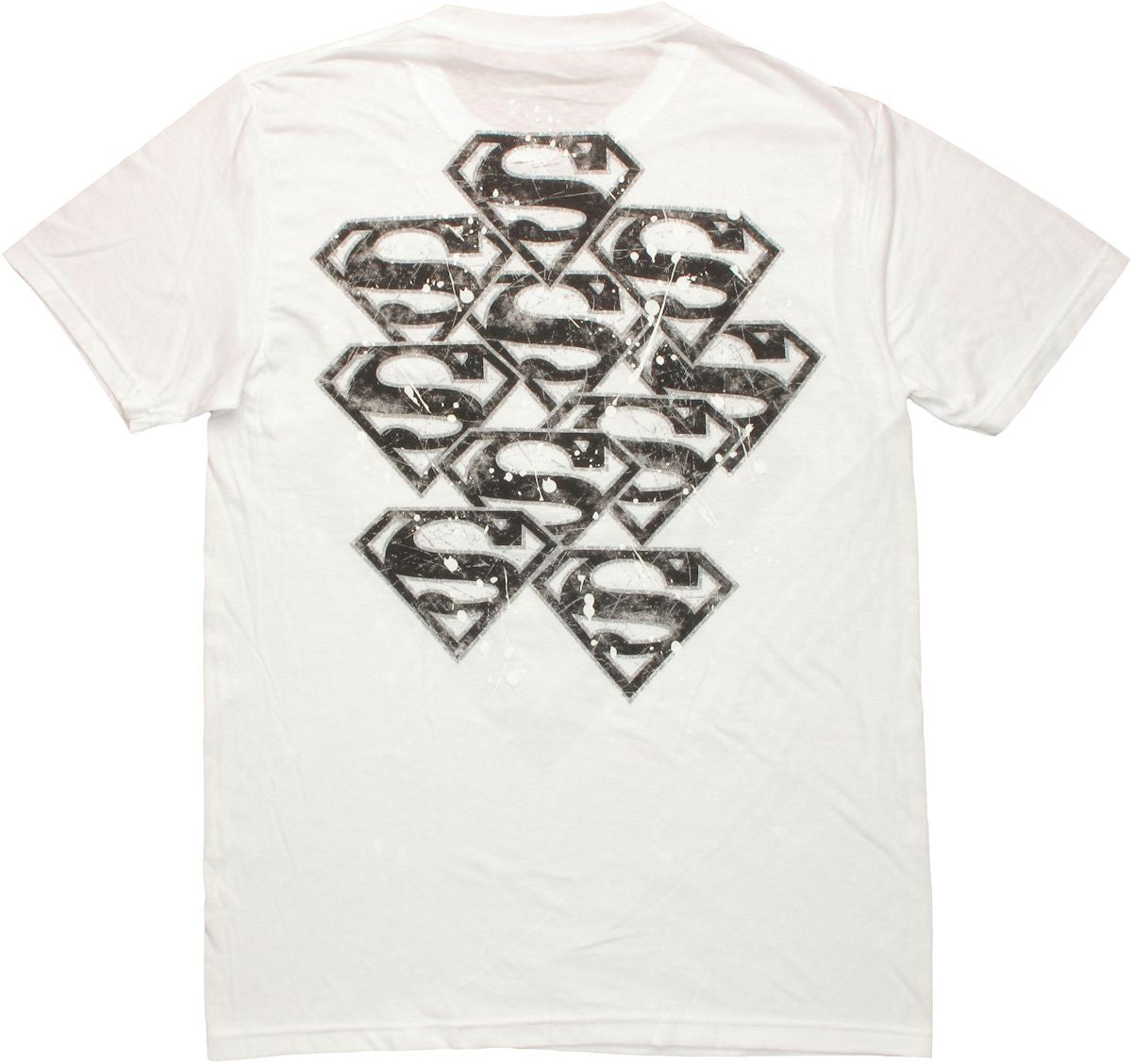 Superman Gothic Logo T Shirt Sheer