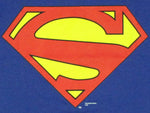 Superman New 52 Logo Blue T Shirt