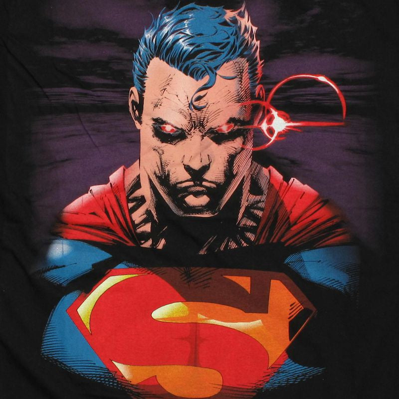 Superman Heat Vision Jim Lee T Shirt Sheer