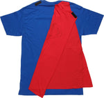 Superman Suit Belt Caped T-Shirt