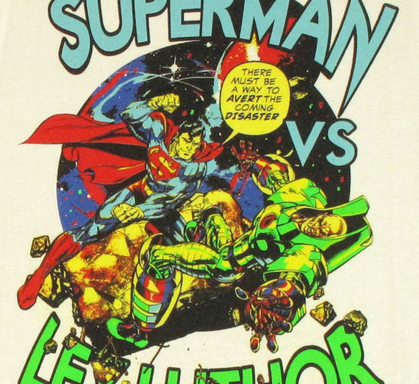 Superman vs Lex Luthor T Shirt Sheer
