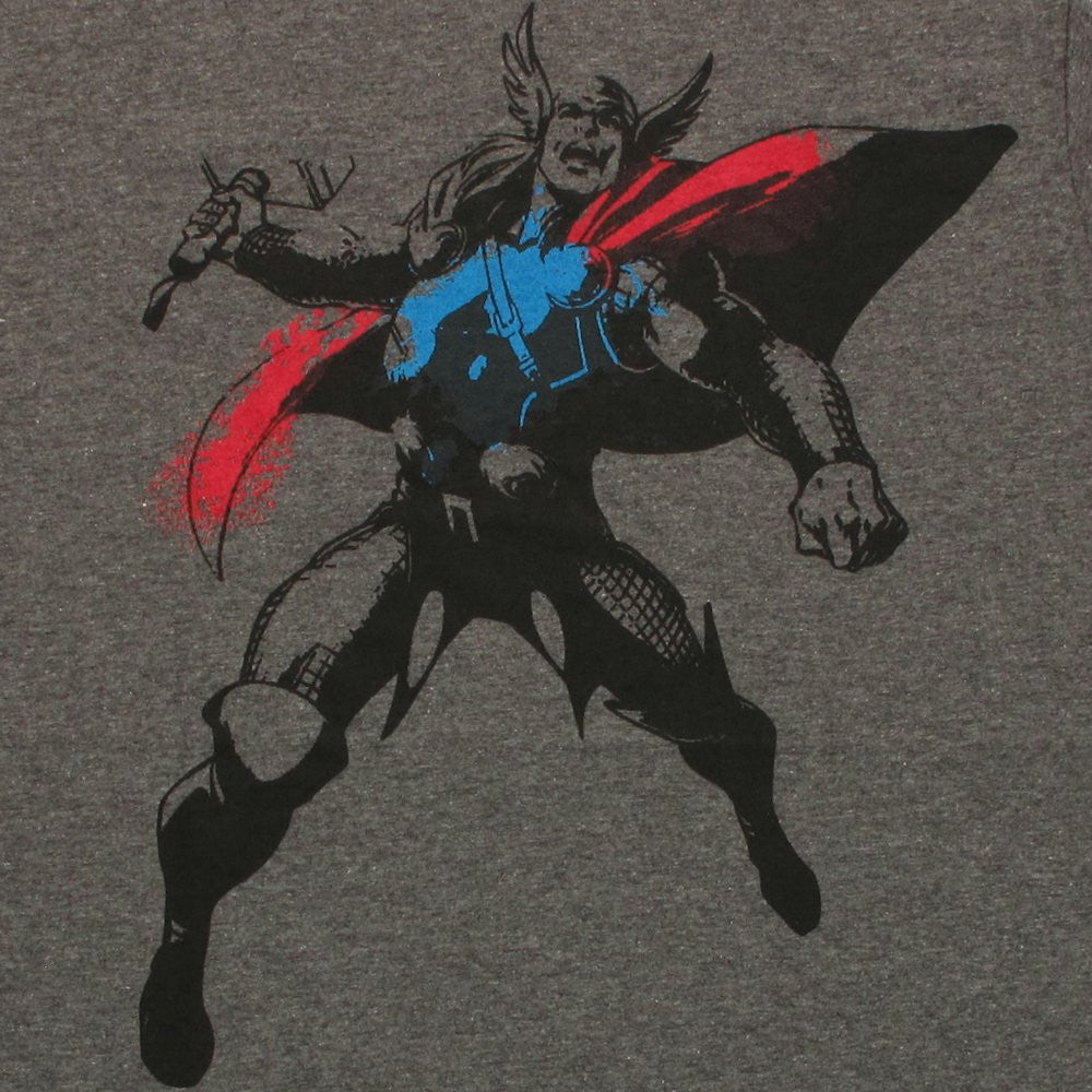 Thor Paint Splatter T Shirt Sheer