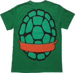 Ninja Turtles Basic Costume TMNT Belt T-Shirt