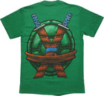 Ninja Turtles Leonardo Shell Costume T-Shirt