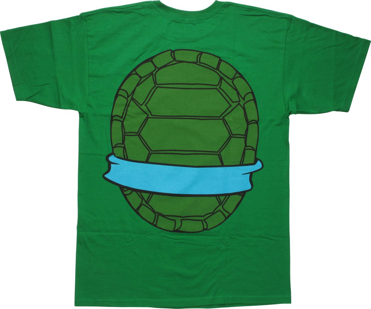 Ninja Turtles Leonardo Costume Mighty Fine T-Shirt