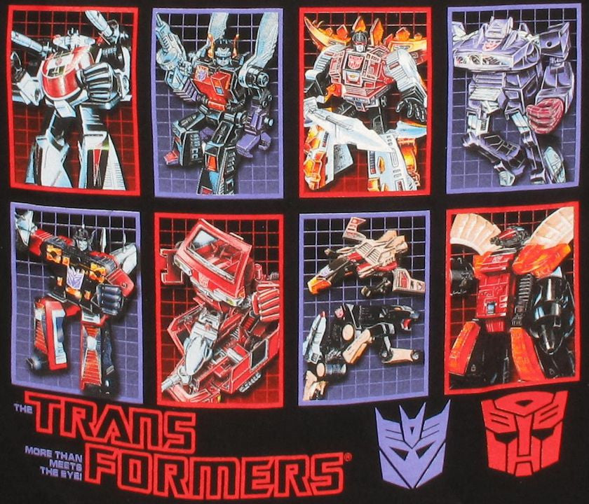 Transformers G1 Box Art T Shirt