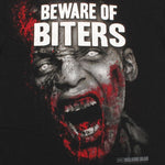 Walking Dead Beware Biters T Shirt